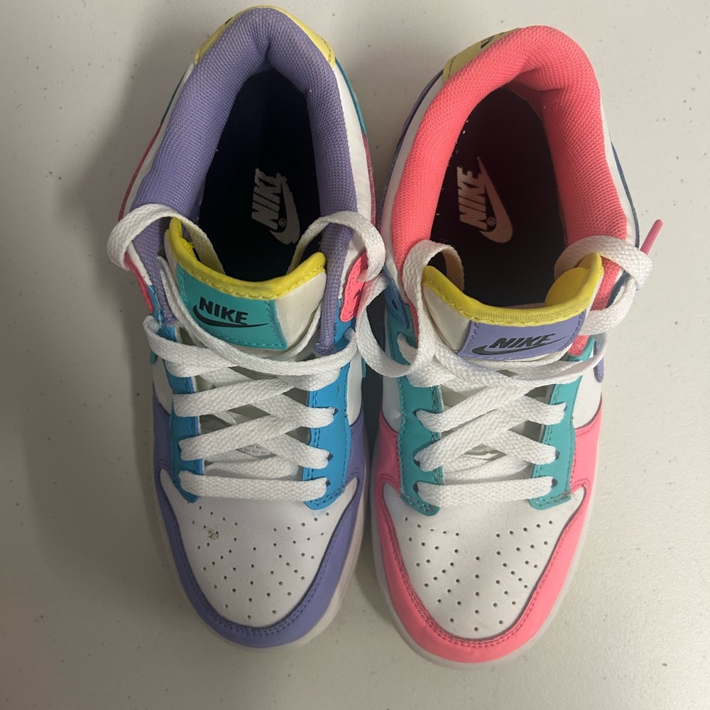 Nike Kids Sneakers - Pink, Blue, Purple, White - Picture 6 of 10